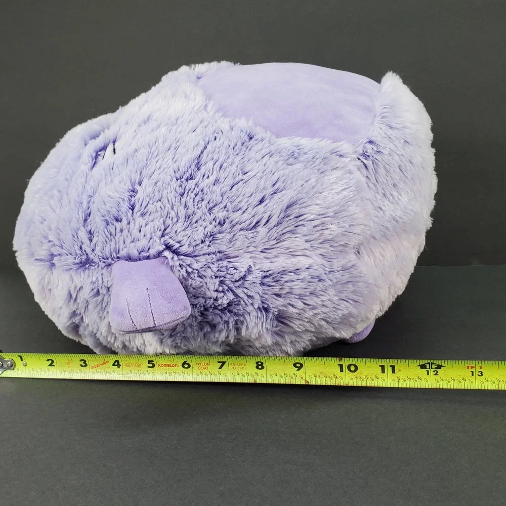 Squishmallows Fuzz-A-Mallows Lucille the Seal Purple Plush 12 inch Lavender Toy